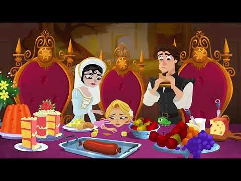 Rapunzel Saves Attila | One Angry Princess - Tangled The Series