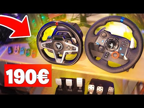 LE MEILLEUR VOLANT POUR DÉBUTER LA CONDUITE 😯 Thrustmaster t248 VS Logitech G29 (Incroyable 😍)