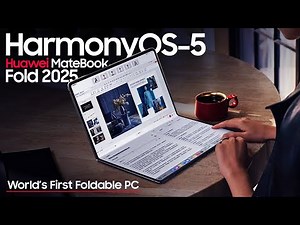 Huawei MateBook Fold Ultimate Design - Meet the World's 1st Foldable Laptop PC 2025!🚀