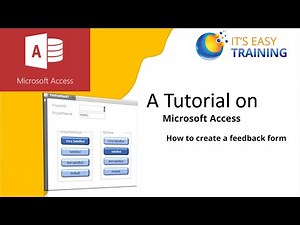 How to create a feedback form in Microsoft Access