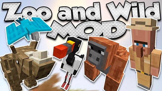 Zoo & Wild Animals Mod Para Minecraft 1.12.2 - ZonaCraft