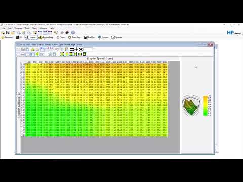Base tune for gen 3 ls engine vehicle using hptuners
