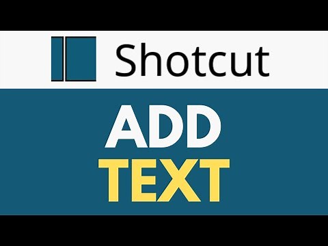How To Add Text in Shotcut | Step-by-Step Guide | Shotcut Tutorial