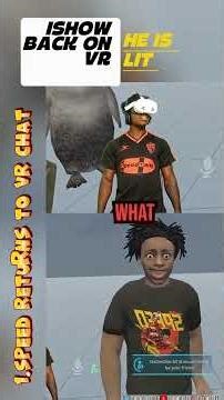 iShowSpeed’s Funniest VR Moments 😂🔥 (VR Chat Chaos) #iShowSpeed #VRChat #SpeedMoments