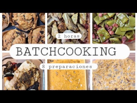 Healthy Batch Cooking in 2 Hours 🍱 | 8 Easy Recipes for the Whole Week | Realistic Meal Prep