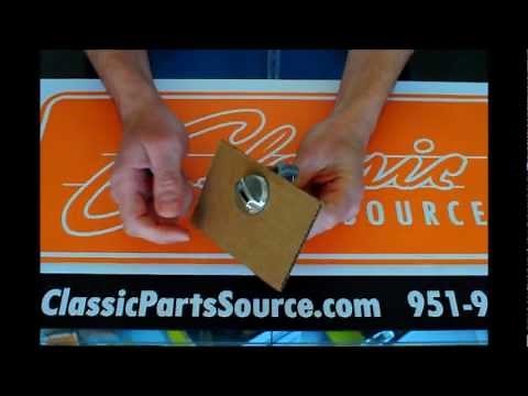 GM Glove Box Lock Removal