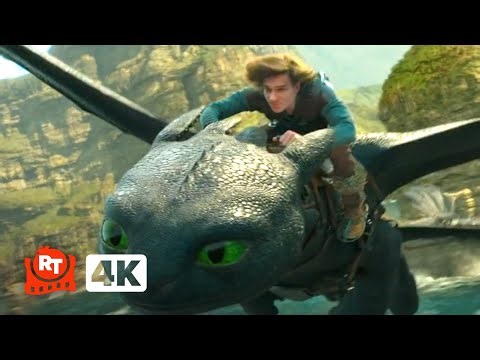 How to Train Your Dragon (2025) 4K - Hiccup & Toothless Fly Together | Movieclips