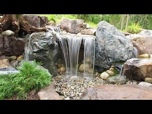 Build A Simple Backyard Waterfall