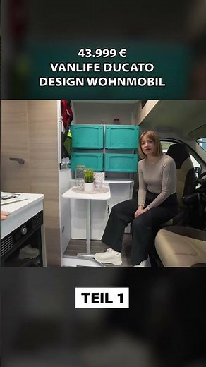 🤩 43.999 € Vanlife Ducato Design Wohnmobil 2025 Forster 541 HB Youngster MIT HUBETT – TEIL 1