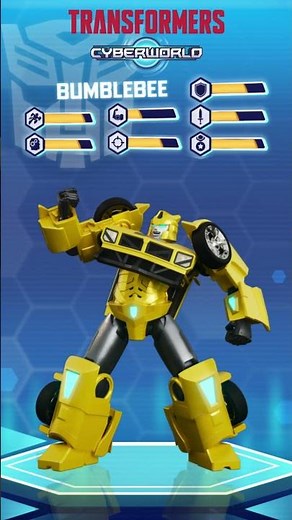 Transformers: CYBERWORLD | Bumblebee Character Reveal! | New Series | Transformers Official