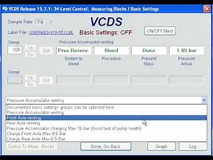 Level control Basic settings