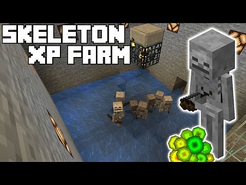 Skeleton XP Farm - Minecraft 1.15/1.16 Tutorial (Java Edition)