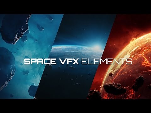 Space VFX Elements Video Course for Blender | Promo Video