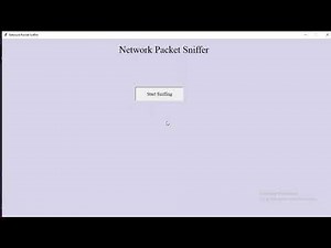 Network Packet Sniffer Demo