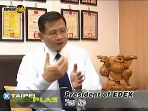 EdeX injection molding machine at Taipei PLAS