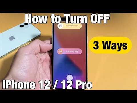 iPhone 12: How to Turn OFF / Power Down (3 Ways)