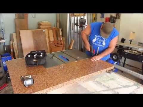 Diy project - Table saw extension and out feed table. Part 1