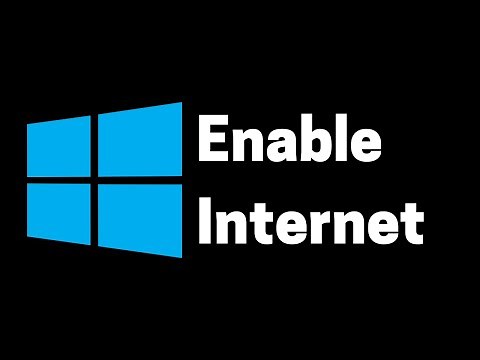 How to Enable Internet Connection on Windows 10