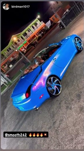 Lexus sc 430 color shift paint on 22 inch wheels !!!