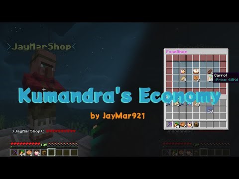 [Kumandra's Economy] Creating a Shop | Minecraft Plugin | Aternos plugin