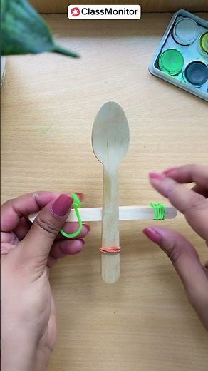 Don't Miss Out: Create a DIY Catapult with Popsicle Sticks and a Spoon! 🚀