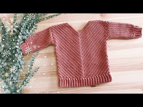 How to Crochet a Baby Sweater