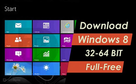 Windows 8/8.1 Pro Free Download Full 32/64 ISO Files (2025)