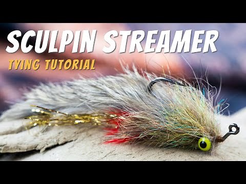 Sculpin Streamer Fly Pattern (Fly Tying Tutorial)