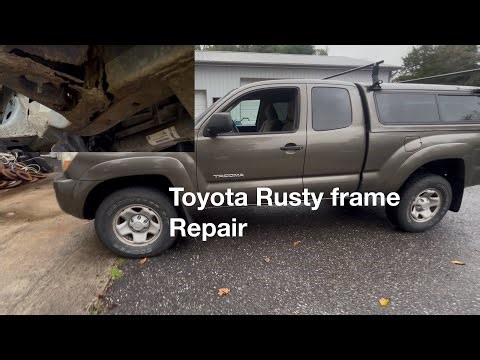 Rusted Toyota Frame repair