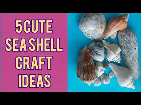 5 amazing shell craft ideas sea shell craft ideas to make when you are bored /DIY sea shells holiday