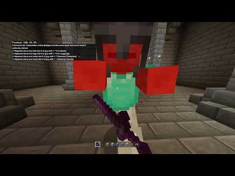 Minecraft How To Make Custom Bosses *NO MODS!* BEDROCK EDITION