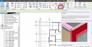 is there a way to "explode" a wall, in order to stretch certain layers? divide p