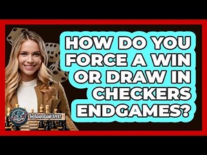 How Do You Force A Win Or Draw In Checkers Endgames? - The Board Game Xpert