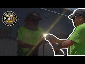 How to install a window on a concession trailer! DIY