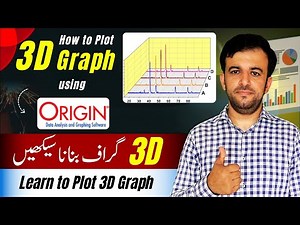 How to plot 3d graph in origin | Plot 3d graph in origin | Originpro Lecture 11
