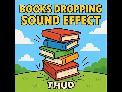 📚 Books Dropping – Impact Sound Effect