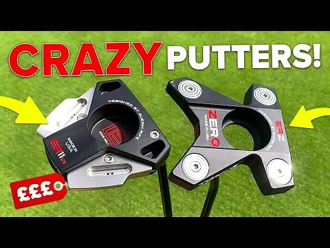 BONKERS PUTTERS TESTED (head to head match!) | Evnroll Zero & ER11vx Putters Review