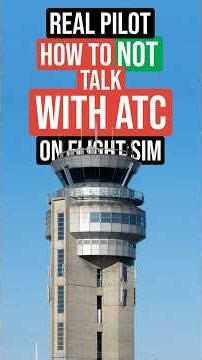 How to Talk to ATC