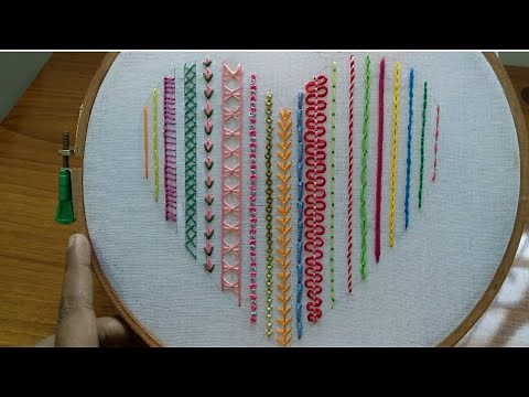 19 Basic Hand Embroidery Stitches for Beginners