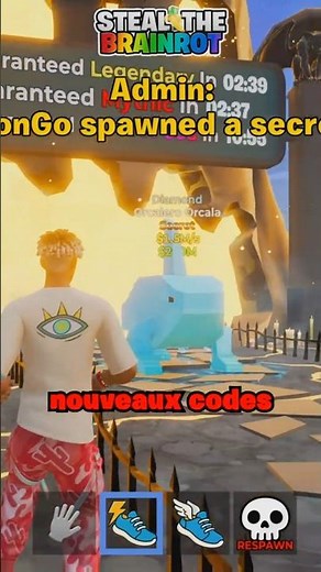 The 2 SECRET CODES of ADMIN ABUSE from October 18th of STEAL THE BRAINROT