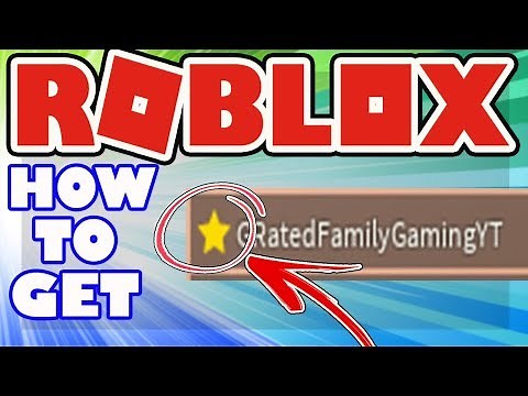 How To Get the Star Badge Next to Your Name in Roblox - Video Creator STARS Program Star Username
