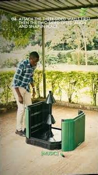 Step-by-step Aerobin 400 Litres Organic Waste Composter Assembly