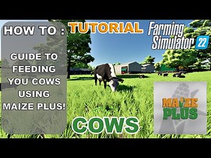FS 22 - HOW TO FEED COWS WITH MAIZE PLUS - HELPFUL GUIDES - COW GUIDE