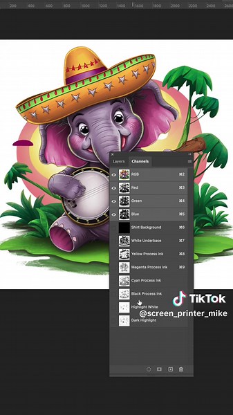4 color process separation for screen printing #screenprintingtips #adobephotoshop 👇🏼 Achieving precise and efficient color separations in Photoshop has never been easier, thanks to advanced plug-ins like UltraSeps. This powerful tool streamlines the separation process across multiple methods, ensuring optimal results for any project. Notably, UltraSeps excels at generating halftone dots, providing a solution even if you lack a PostScript device. Embrace the future of color separation with Ult