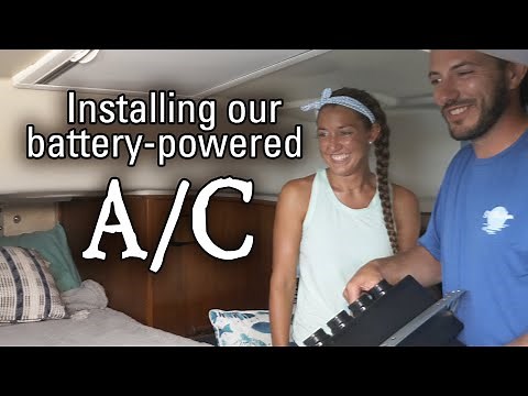 Installing Our Boat's Battery-Powered A/C