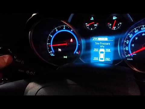 Chevrolet Cruze DIC operation and Cruise Control