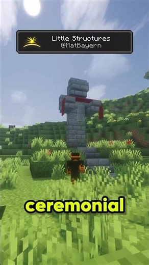 the PERFECT vanilla+ structure mod! (Little Structures) #minecraftmods