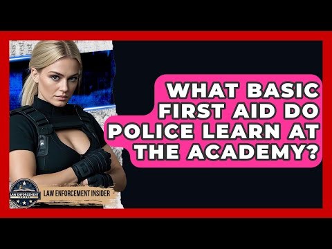 What Basic First Aid Do Police Learn At The Academy? - Law Enforcement Insider