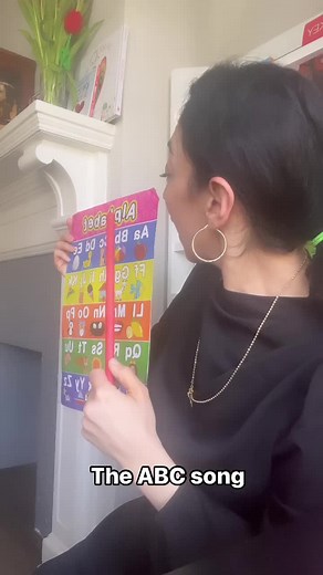 Let’s practice our ABC’s with the song of ELF Learning. #preschoolers #toddlerlearning