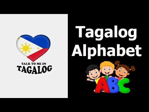 LEARN FILIPINO ALPHABET (ABAKADA) | Basic Tagalog Lesson | Filipino Language Tutorial (Video)